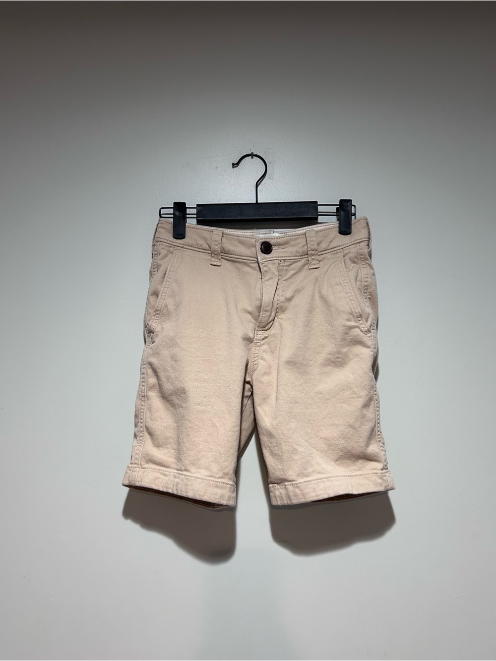 abercrombie kids Beige Chino Shorts